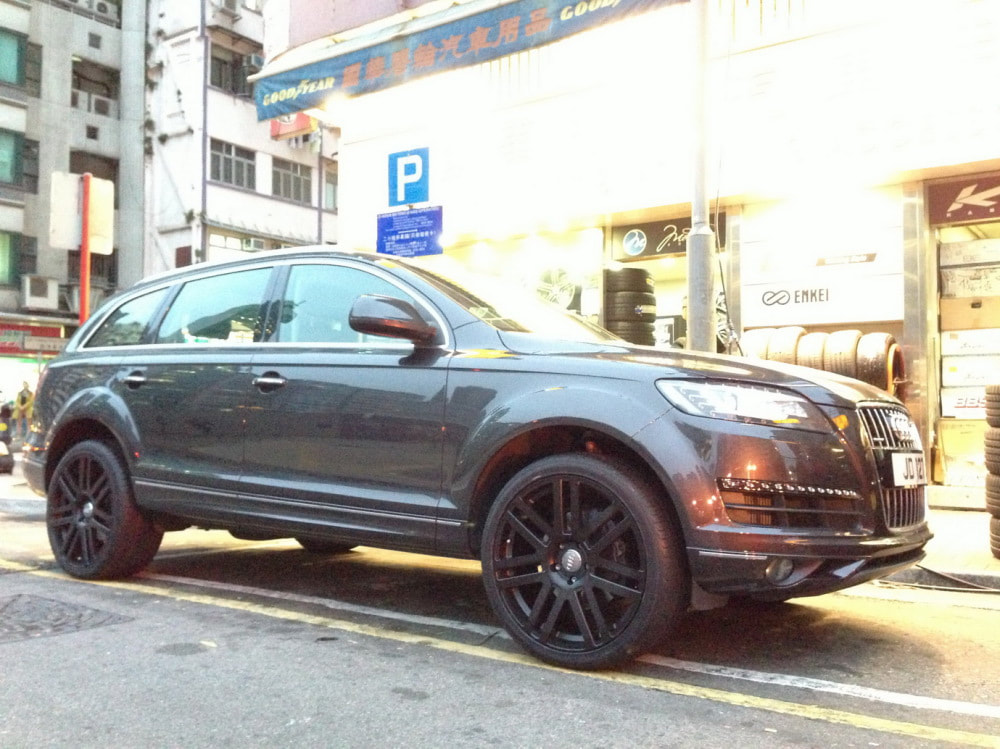 Audi Q7 and Modulare Wheels B3 and 呔鈴