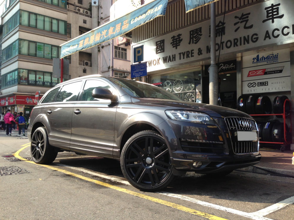 Audi Q7 and Modulare Wheels B3 and 呔鈴