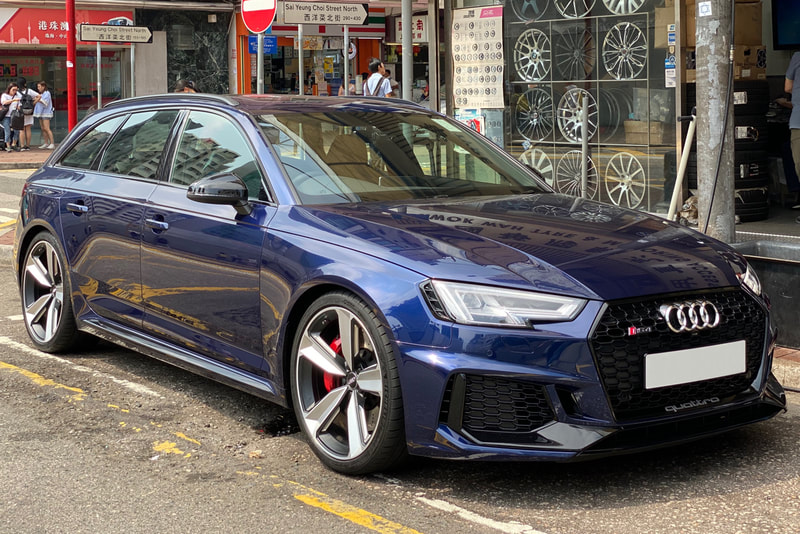 Audi RS4 and Audi Sport Wheels and wheels hk and 呔鈴