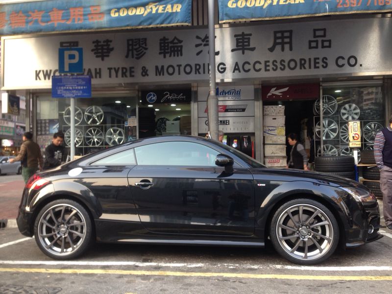 Audi TT and ABT DR Wheels and 呔鈴