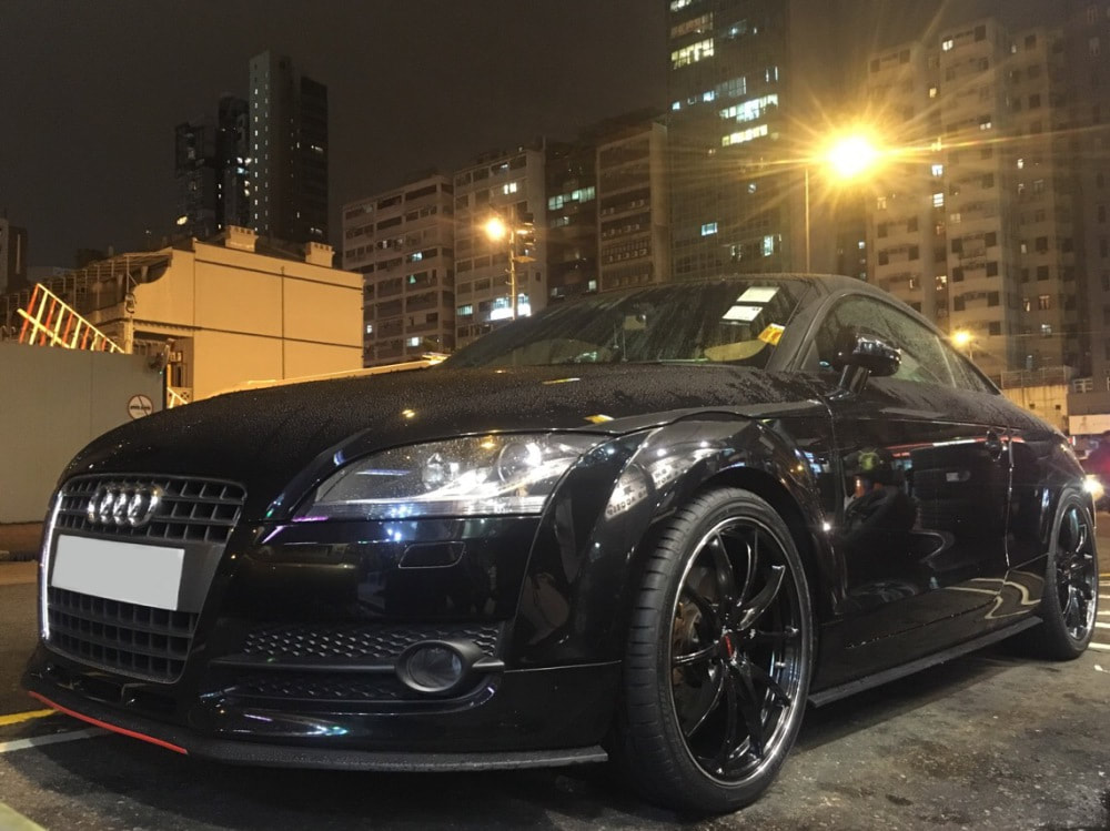 audi TT and Rays volk racing g25 wheels and wheels and 呔鈴