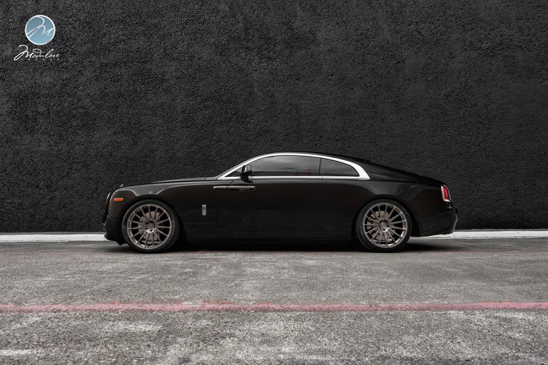 Rolls Royce wraith and Modulare Wheels B33 and wheels hk and 呔鈴