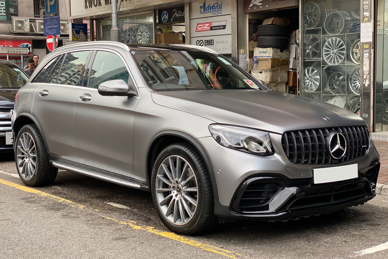 Mercedes Benz X253 GLC and AMG Multispoke wheels and wheels hk and 呔鈴
