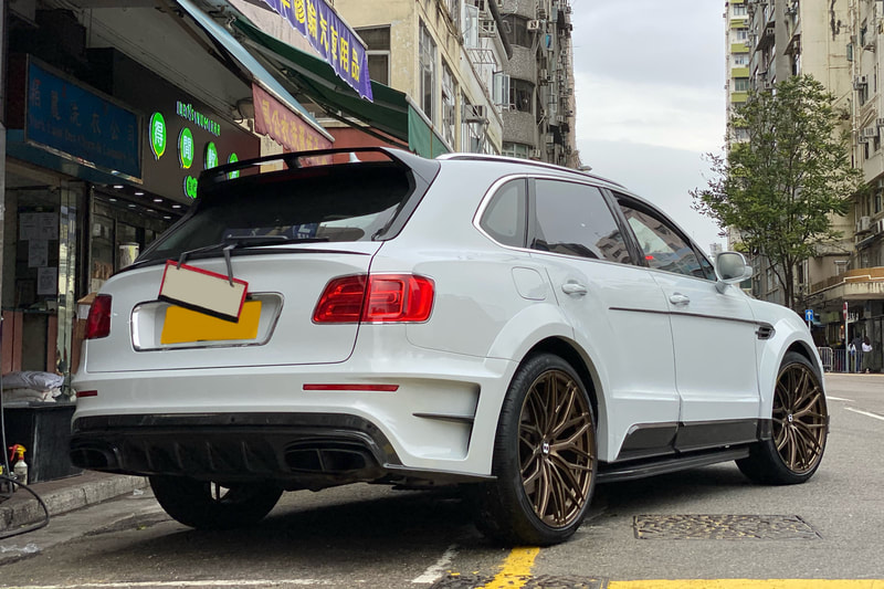 Bentley Bentayga and Modulare Wheels B40 and wheels hk and tyre shop hk and 呔鈴