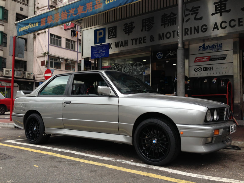 BMW E30 M3 and bmw wheels hk and 呔鈴