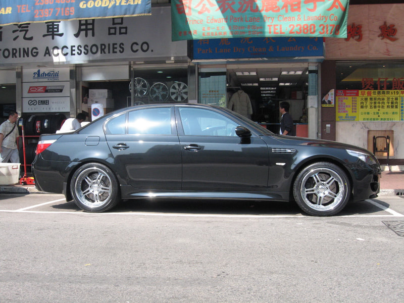 BMW E60 M5 and Modulare Wheels M5 and 呔鈴 and wheels hk