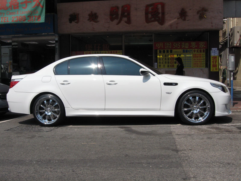 BMW E60 M5 and Modulare Wheels M3 and 呔鈴 and wheels hk