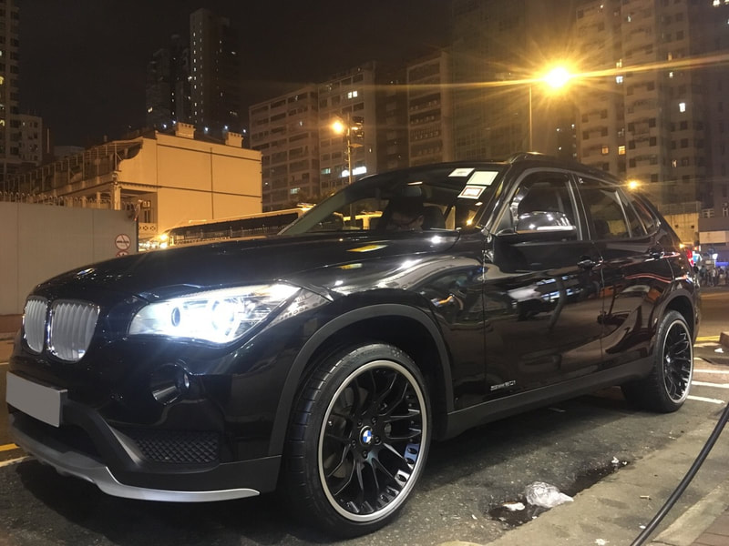 BMW E84 X1 and Breyton Race GTP Wheels and wheels hk and 呔鈴