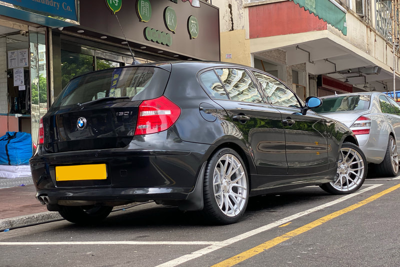 BMW E87 1 Series and Breyton Wheels GTSR and wheels hk and tyre shop and 呔鈴 and Michelin PS4 tyres