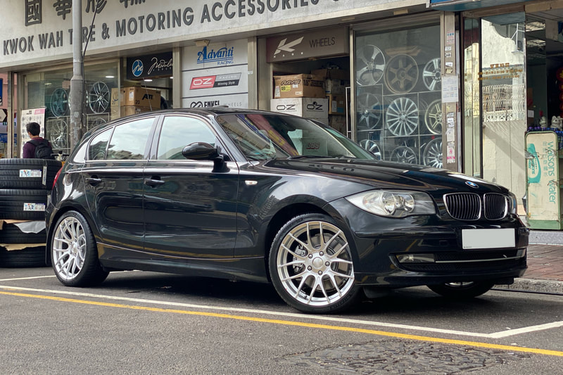 BMW E87 1 series and breyton gtsr wheels and wheels hk and tyre shop hk and 呔鈴