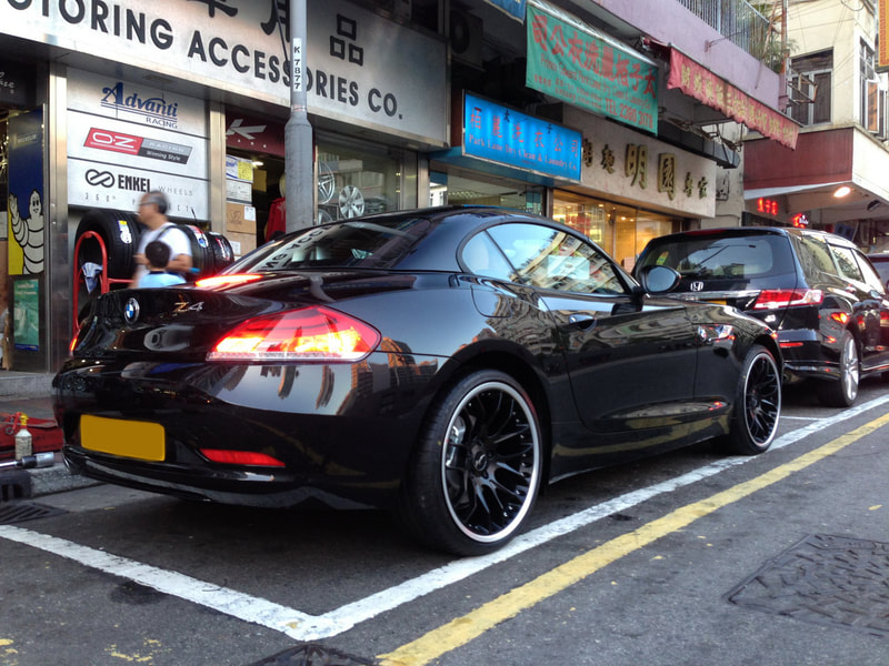 BMW E89 Z4 and Breyton Race GTP wheels and tyre shop hk and 呔鈴 and bmw original wheels