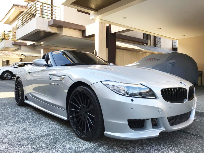 BMW E89 Z4 and hamann anniversary evo wheels and tyre shop hk and 呔鈴 and bmw original wheels