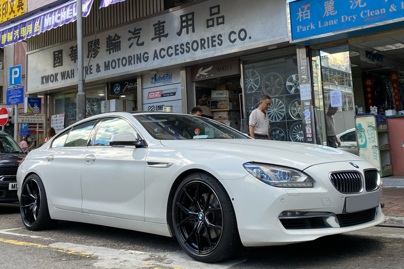 BMW F06 6 Series and RAYS 57 Motorsport G07FXX Wheels and wheels hk and tyre shop hk and 呔鈴