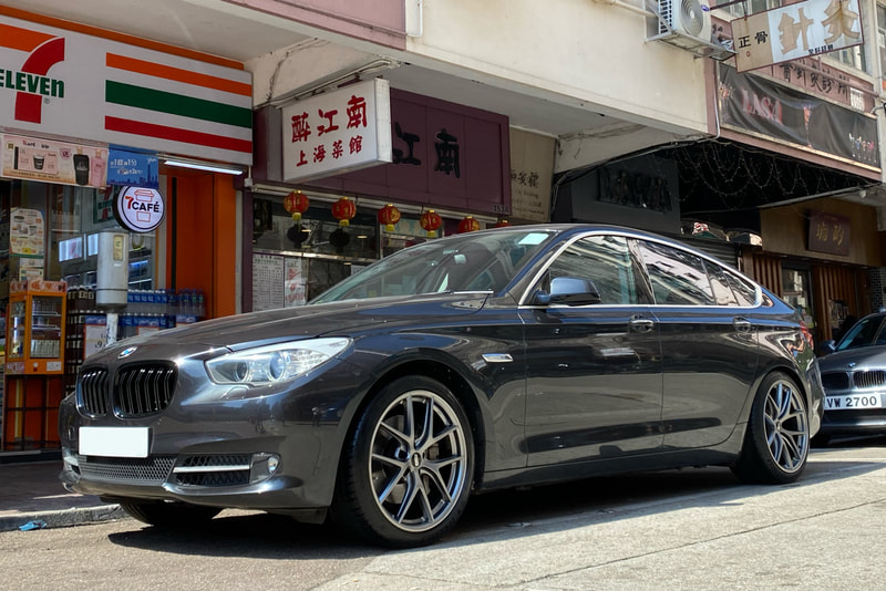 BMW F07 5GT 5 Gran Turismo and BBS CIR Wheels and tyre shop hk and michelin ps4s tyres