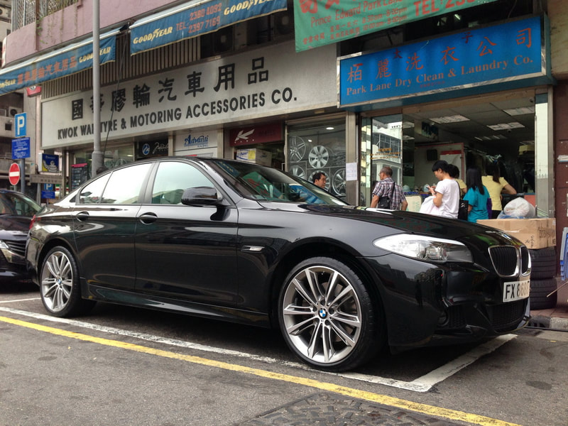 BMW f10 and bmw 464m wheels and 呔鈴
