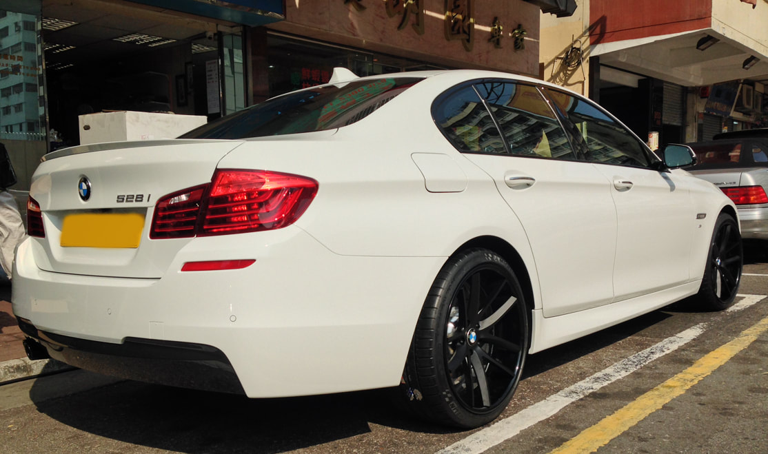 BMW F10 and modulare wheels c30 呔鈴