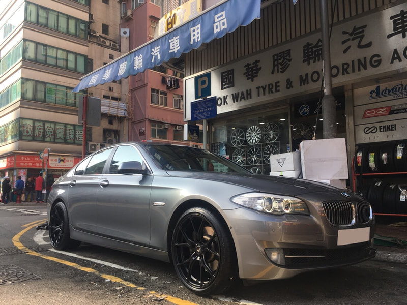 bmw f10 and vorsteiner wheels vff103 and 呔鈴 and wheels hk