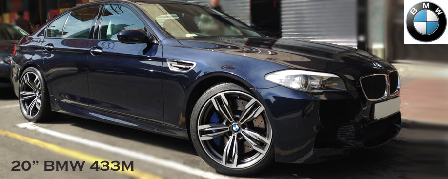 bmw f10 m5 and 433m wheels and 呔鈴 and wheels hk