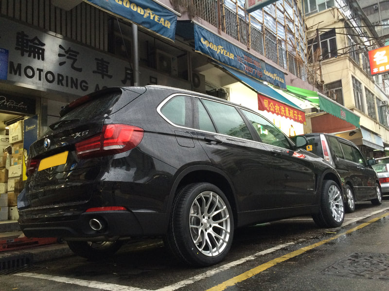 BMW F15 X5 and Breyton Race GTS WHeels and wheels hk and 呔鈴