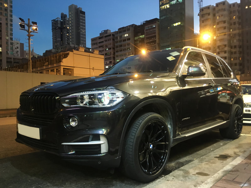 BMW F15 X5 and Breyton GTS Wheels and Wheels hk and 呔鈴