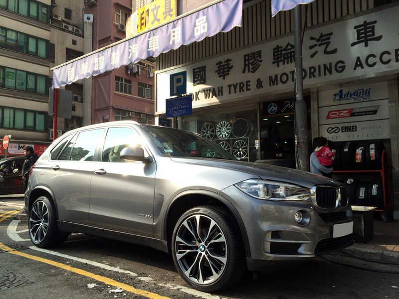 BMW F15 X5 and BMW 599M Wheels and wheels hk and 呔鈴
