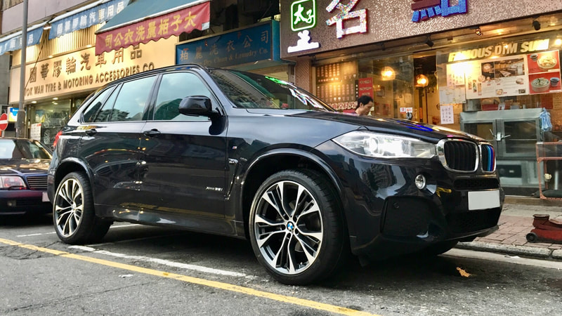 bmw f15 x5 and 599m wheels and 呔鈴 and wheels hk