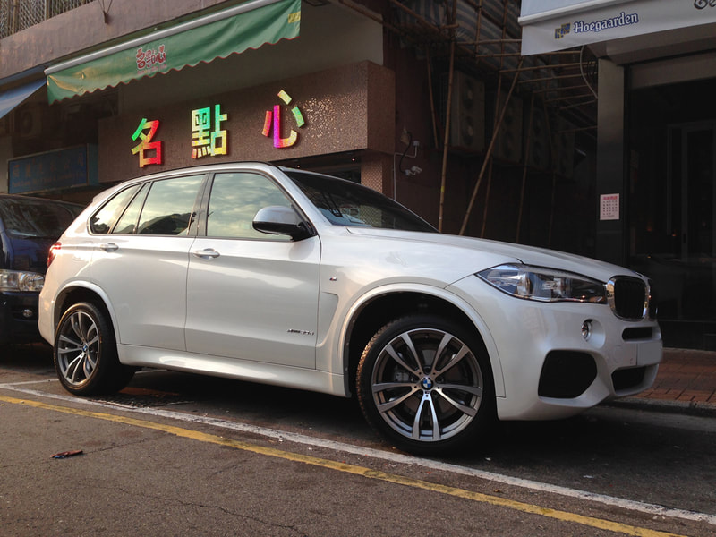 BMW F15 X5 and BMW 469M wheels and wheels hk and 呔鈴