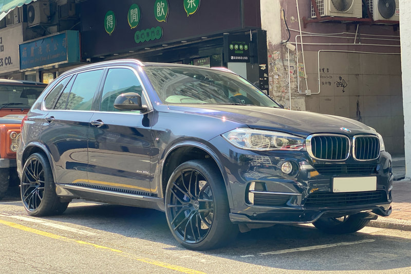 BMW F15 X5 and Breyton Fascinate Wheels and wheels hk and 呔鈴