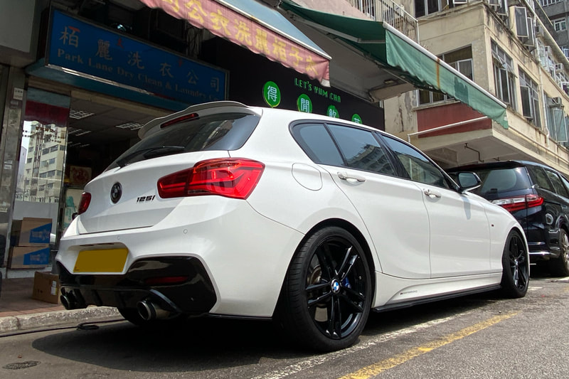 BMW F20 1 Series 125i and BMW 719M M performance wheels and wheels hk and michelin ps4 tyres and 呔鈴