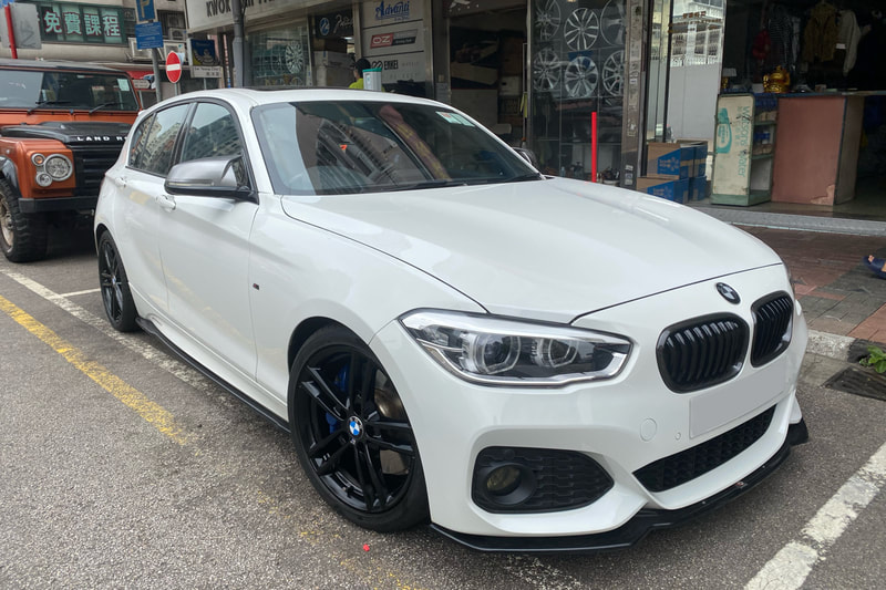 BMW F20 1 Series 125i and BMW 719M M performance wheels and wheels hk and michelin ps4 tyres and 呔鈴