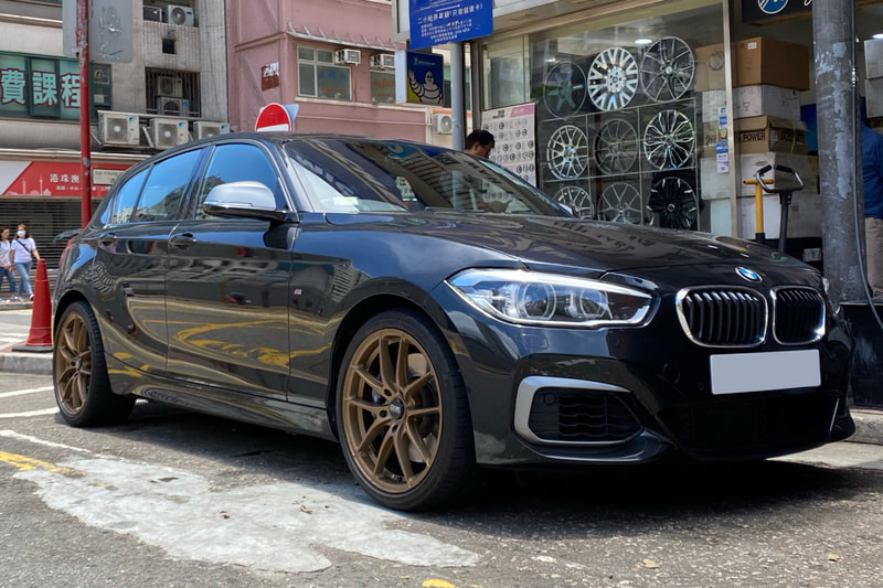 BMW F20 1 Series and OZ Racing Leggera HLT Wheels and wheels hk and tyre shop hk and 呔鈴
