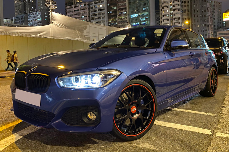 BMW F20 and BBS CHR nurburgring Wheels and 呔鈴