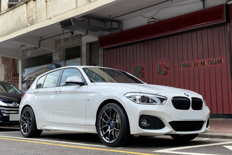 BMW F20 1 Series 120i and BBS RF Wheels and wheels shop hk and tyre shop hk and 呔鈴 and 輪胎店