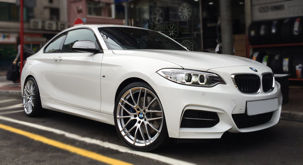 BMW F22 and Breyton Fascinate Wheels and 呔鈴 and wheels hk