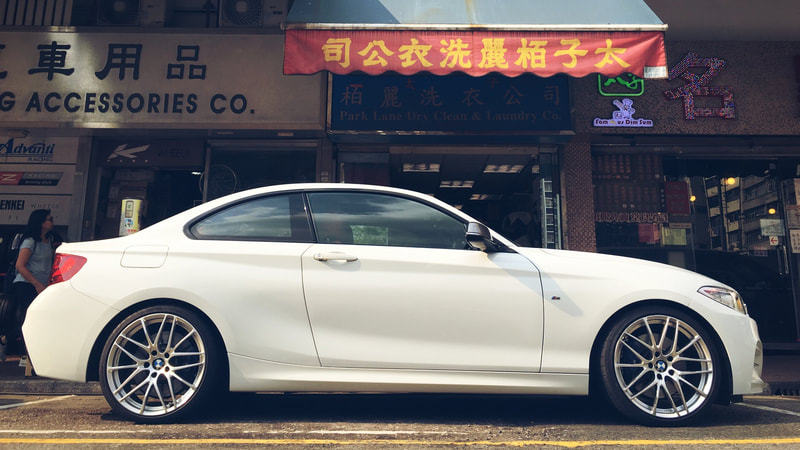 BMW F22 and Breyton Fascinate Wheels and 呔鈴