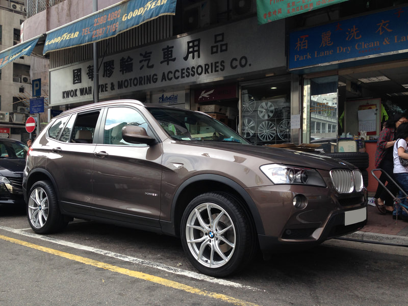 BMW F25 X3 and rays wheels G07 FXX and wheels hk and 呔鈴