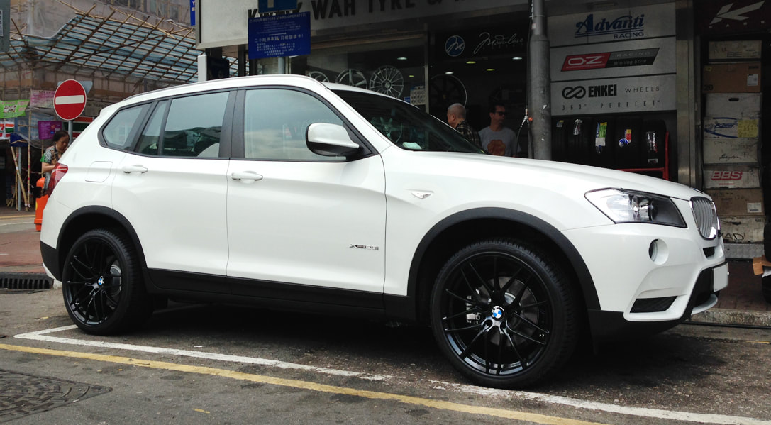 BMW F25 X3 and Breyton Fascinate Wheels and wheels hk and 呔鈴