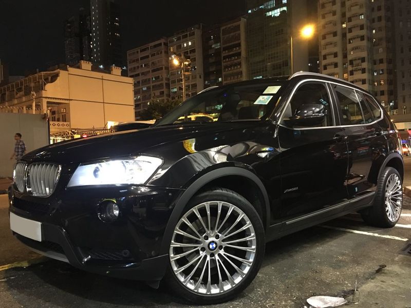 bmw f25 x3 and breyton race ls 2 wheels and 呔鈴