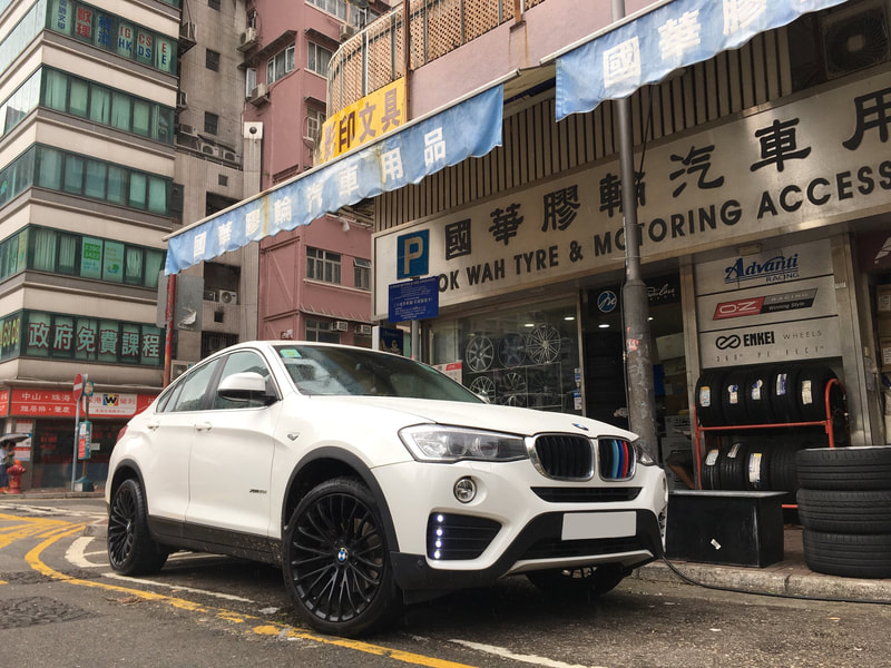 BMW F26 X4 and Breyton Race LS Wheels and wheels hk and 呔鈴