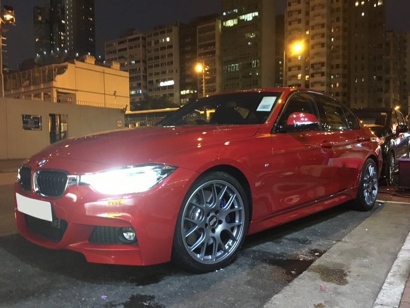 BMW F30 and BBS Wheels CHR and 呔鈴