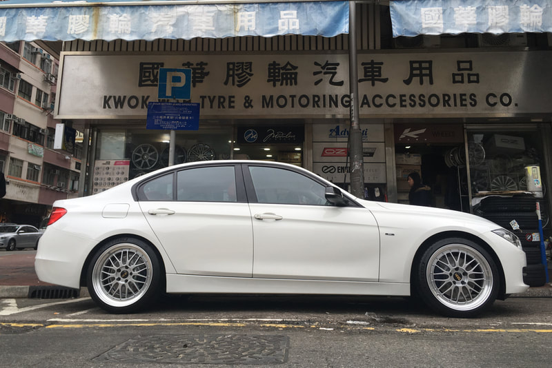 BMW F30 3 Series and BBS Wheels LM and 呔鈴