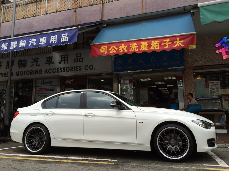 BMW F30 and Breyton GTP Wheels and 呔鈴