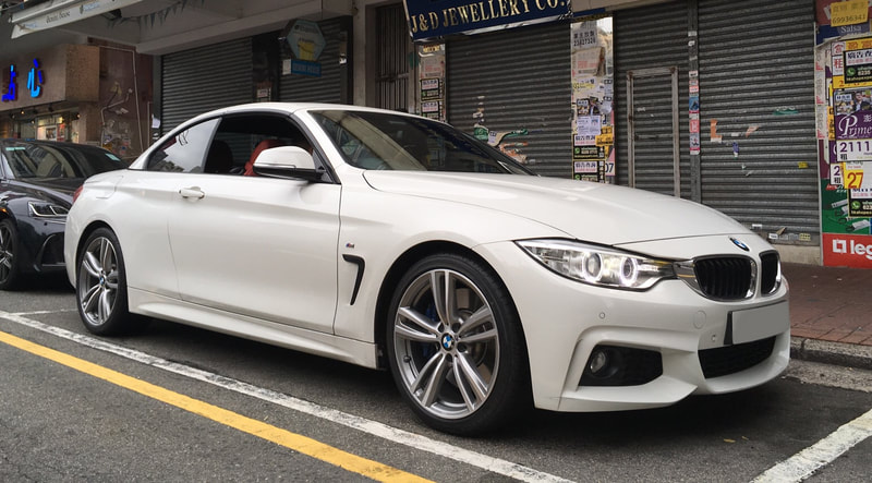 BMW F32 and BMW 442M Wheels and 呔鈴