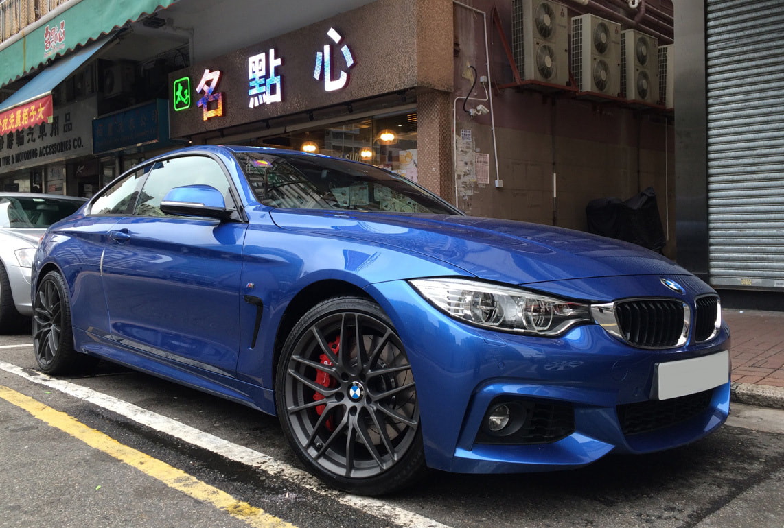 BMW F32 4 series and breyton wheels fascinate and wheels hk and 呔鈴