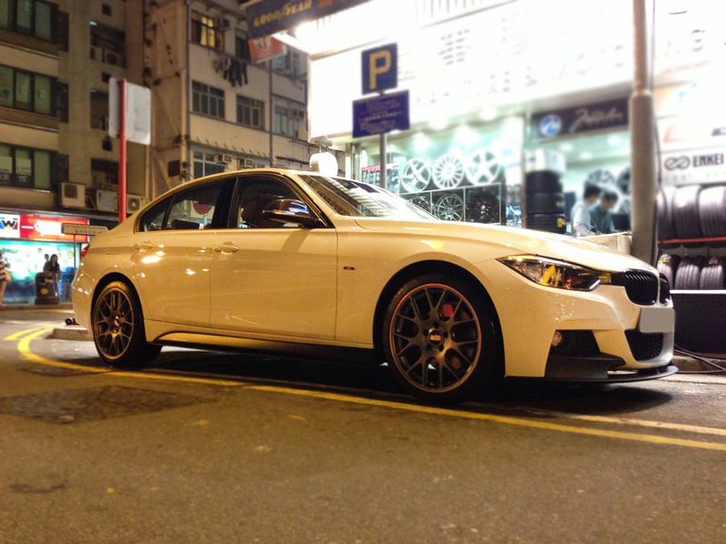 BMW F30 and BBS CHR Wheels and 呔鈴