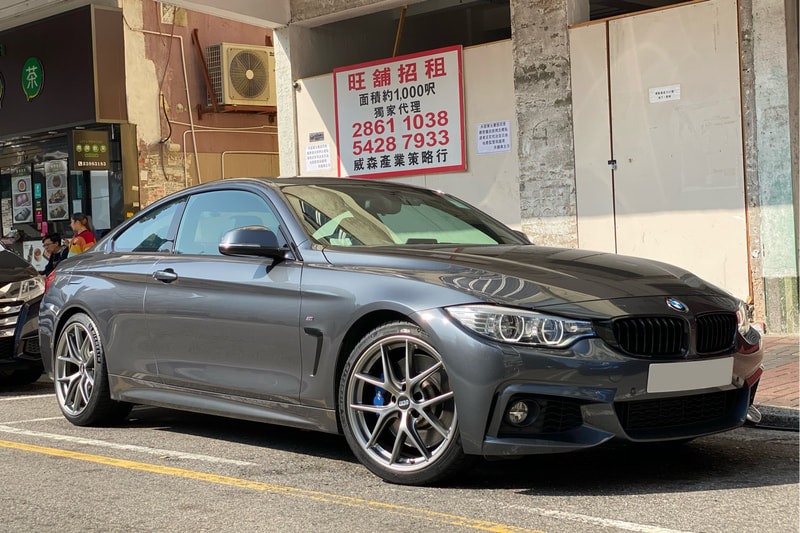 BMW F32 4 Series and BBS Wheels CIR and 呔鈴