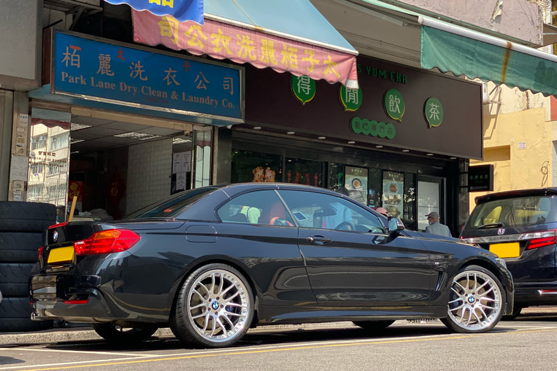 BMW F33 4 Series 420i 428i 435i and Breyton Race GTP Wheels and tyre shop hk and wheel shop hk and 呔鈴