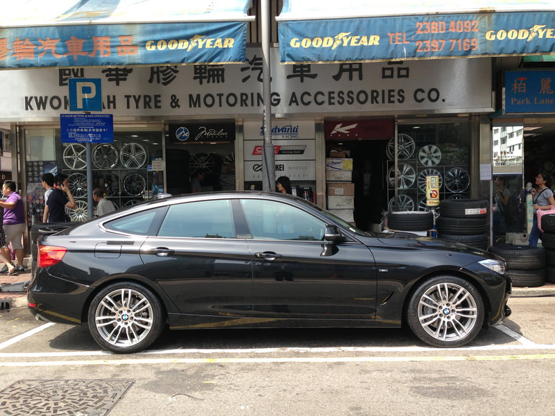 BMW F34 3 GT Gran Turismo and BMW 403M Wheels and wheels hk and 呔鈴