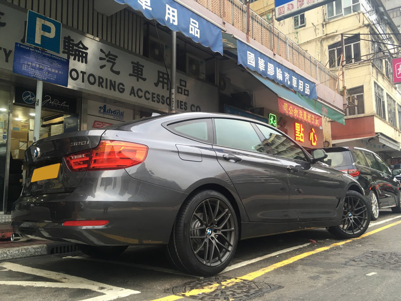 BMW F34 3gt and Breyton Wheels Topas and wheels hk and 呔鈴
