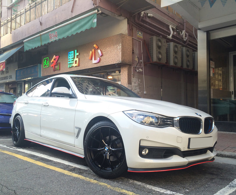 BMW F34 3 GT Gran Turismo and RAYS G07 FXX Wheels and wheels hk and 呔鈴